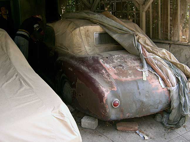 Barn Find 1943 Alfa Romeo 6c2500 Pinin Farina Cabriolet