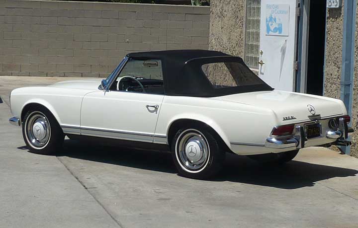 The 230SL for sale here is a well cared for example that has spent it's 