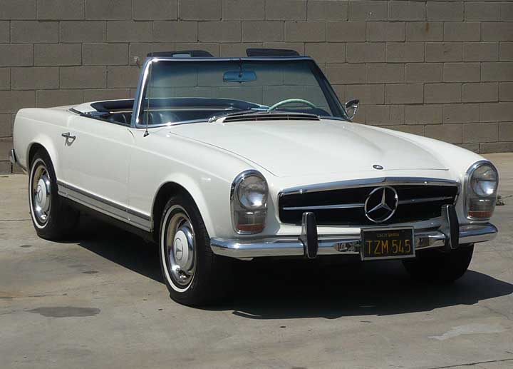 1964 Mercedes Benz 230SL Superb California black plate car with desirable 4 1964 Mercedes Benz 230SL Superb California black plate car with desirable 4